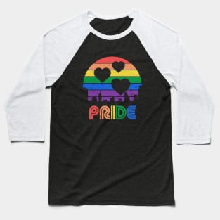 Retro Pride Love Baseball T-Shirt